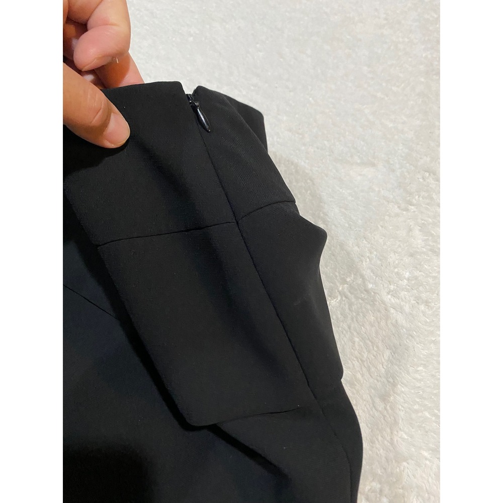Jones Studio Separates Black Tiered Pencil Skirt Womens Size 8 Professional Knee - Picture 4 of 11